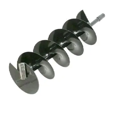 Soil auger bit, <250mm for skid-steer